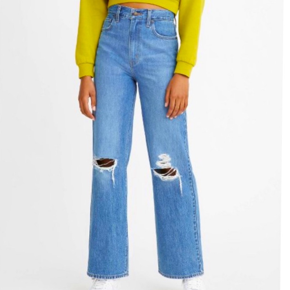 Levi’s High Waisted Straight Jeans sz 26